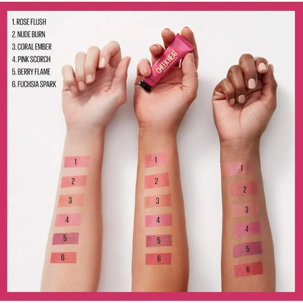 Maybelline Cheek Heat Gel-Cream Blush - #35 Berry Flame